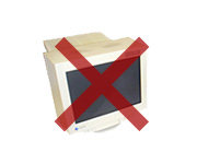 ブラウン管モニター